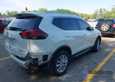2019 Nissan Rogue S из США, поврежденный, VIN KNMAT2MV6KP549872